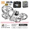 2026 Z4 Drone Fábrica Profissional Mini 8K HD 4.3" Controle Remoto Modo Headless Giro 360° Quadricóptero Mini Aeronave Brinquedo Infantil Presente