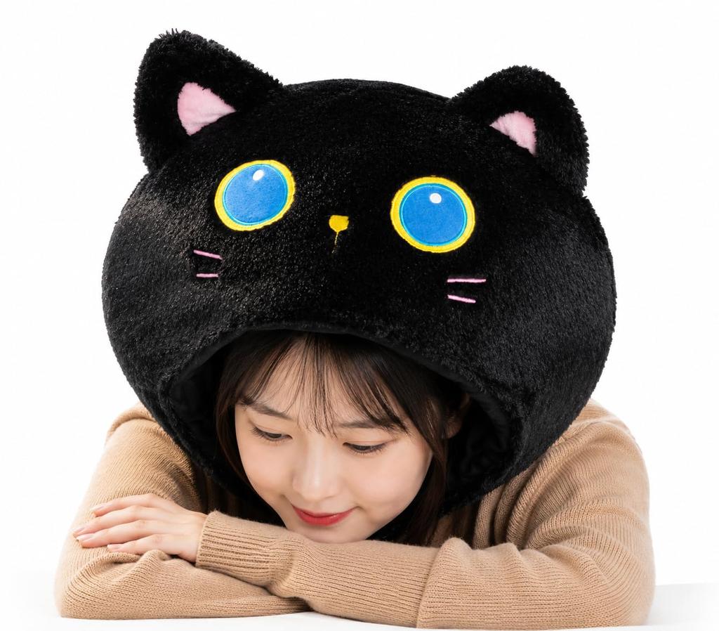 [DOKiDOKi] Cat Headpiece Hat, Black Cat Ears, Cosplay, Cute Black Cat, SNS Photoshoot, Event, Halloween, Party, Unisex, School Festival 4708 4826