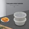 Disposable Transparent Food Container with Lid