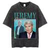 Jeremy Clarkson Funny Inaudible Wasged Vintage Washed T Shirt Men Humor Fashion Tees Casual Cotton Oversized T Shirts Streetwear