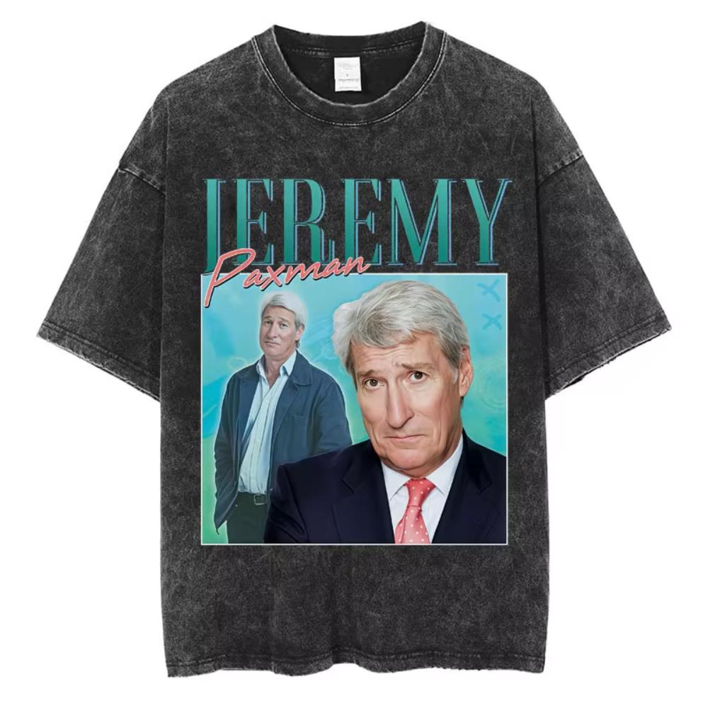 Jeremy Clarkson Funny Inaudible Wasged Vintage Washed T Shirt Men Humor Fashion Tees Casual Cotton Oversized T Shirts Streetwear