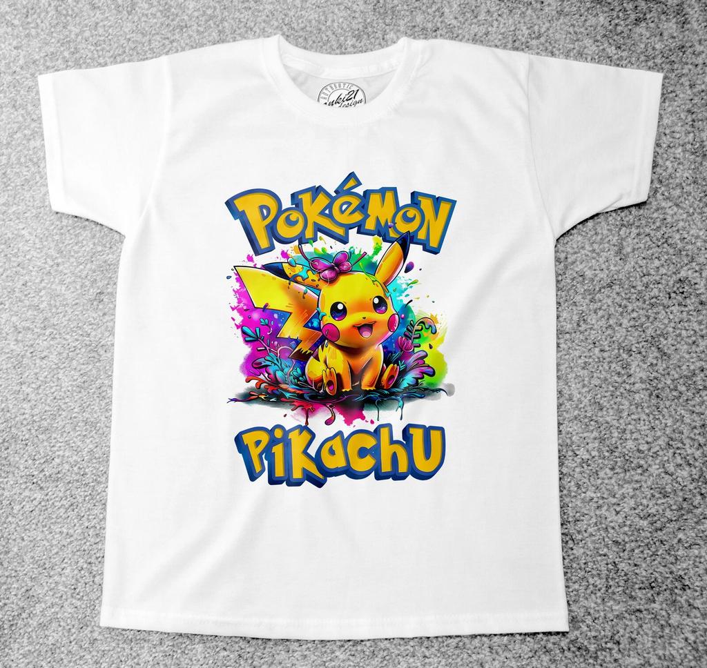 Pokemon Pikachu 007 Childrens/Kids T-shirts
