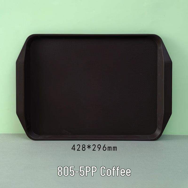 Plastic Non-Slip Serving Tray