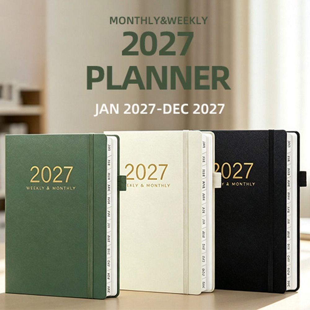 Planner Reminder 2027 Schedule Book A5 Daily Planner Book Portable Planner Notebook Gift Giving