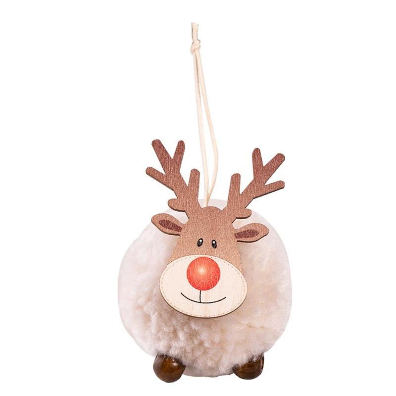 Christmas Elk Pendant Christmas Tree Hanging Decorations for Christmas Party