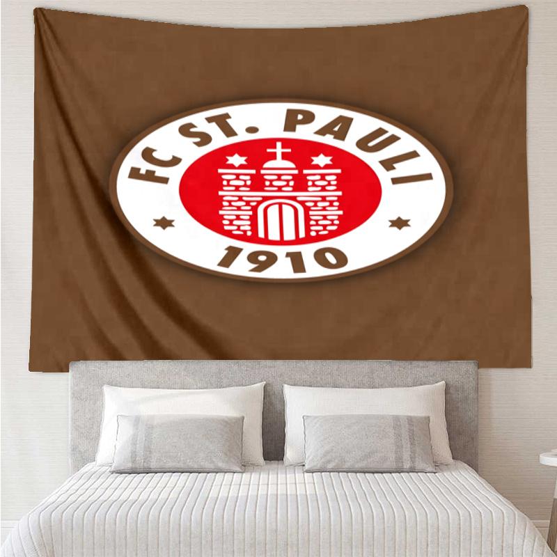 St. Pauli Tapestry, Wall Hanging Tapestry, Pattern Tapestry for Dorm Bedroom Living Room Wall Art Photography Backdrop