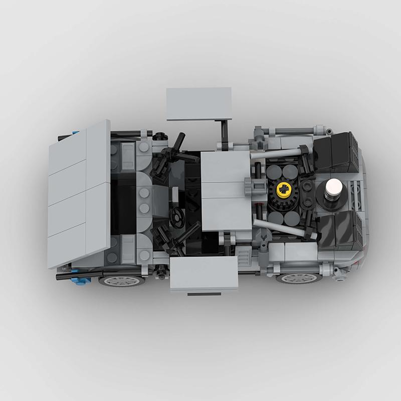 MOC Racing Car Model City Sports Car Building Block Creative Garage Toy Education Bricks Christmas Children's Gift