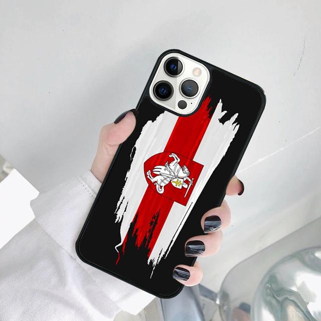 

Чехол для телефона с флагом и гербом Беларуси для iPhone 17 Air 15 16 14 11 12 13 Pro MAX Plus iPhone 13