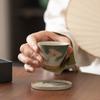 Hand-painted Kung Fu Tea Cup Lotus Graphic Tea Tasting Cups Ge Kiln Ceramic Tea Cup  Household