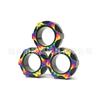 Armeegrün Graffiti Magnetring Armband & Finger Spinner