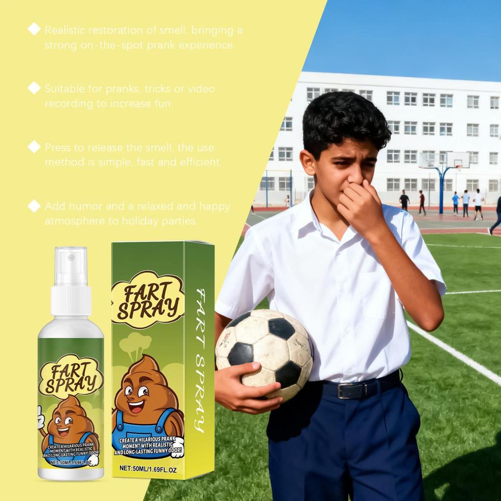Fart Spray Prank 50ml Pranks Game Hilarious Toy For Adults Kids Joke Party Supplies Ass-Smelly Stinky Gas Crap Gag Prank Funny