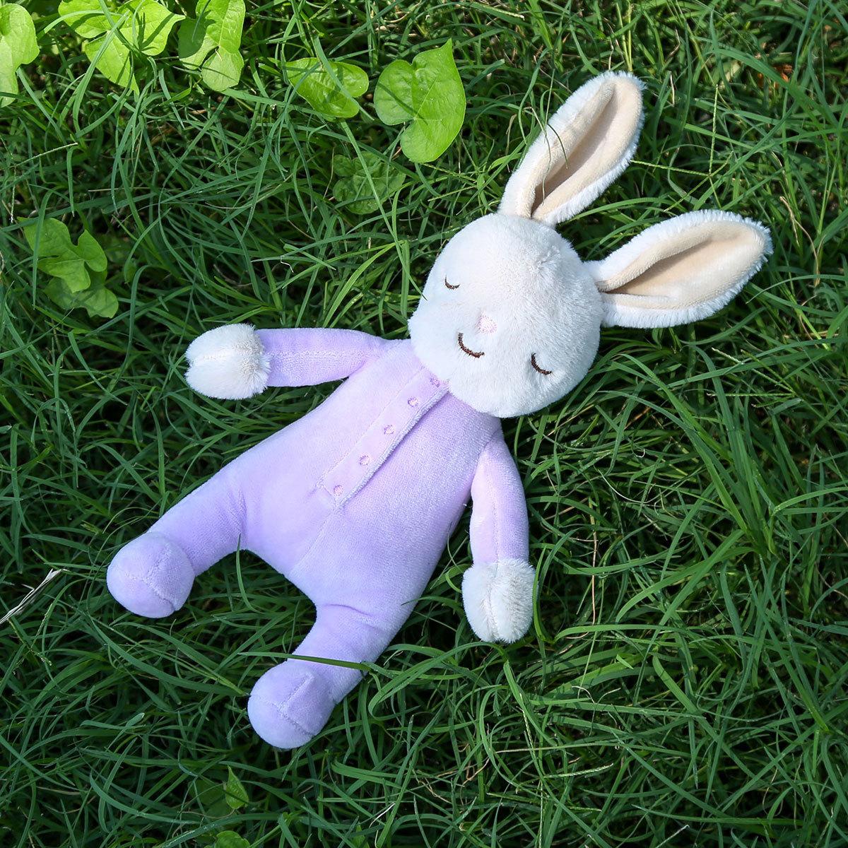 

Sleeping bunny plush toy bunny doll child soothing doll valentine friend holiday gift Approx. 26cm/60g