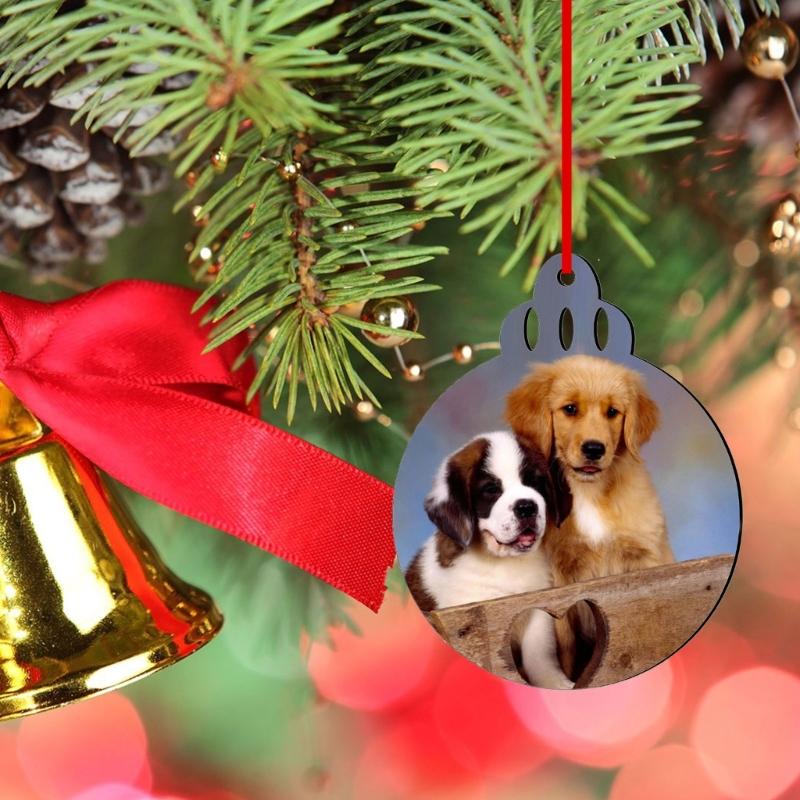 20pcs Portable Acrylic Christmas Decoration Practical Christmas Charm Acrylic Ornament for a Warm Festival Atmosphere