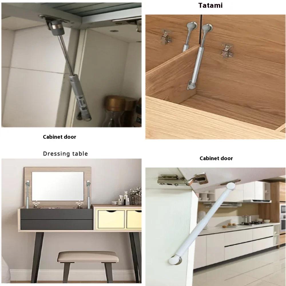 100/120/150/200N Gas Pistons for Kitchen Hydraulic Hinge Cabinet Door Lift Vertical Pneumatic FurnitureTable Mechanism Stay Lift
