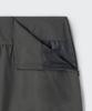 Musinsa Standard Woman Women'S Poplin Low-Waisted Long Skirt [Dark Gray]