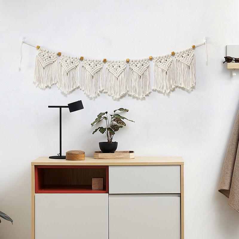 Handmade Indian Dream Catcher Feather Wind Chime - Creative Wall Hanging for Bedroom or Homestay Decoration
