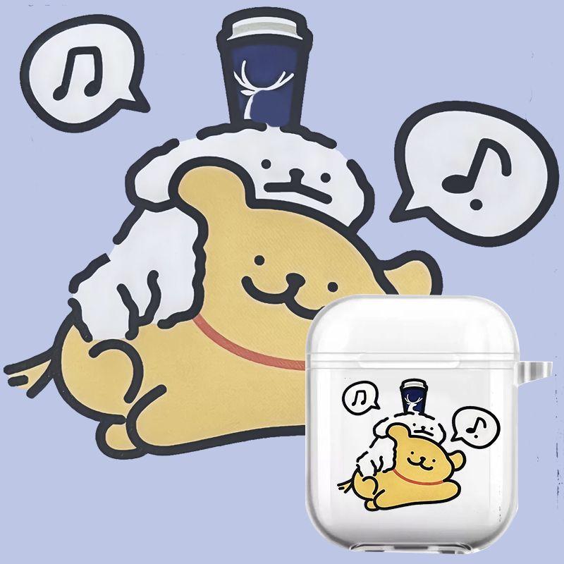 

Чехол для защиты наушников AirPods 2 Три поколения Второе поколение Милый чехол для Bluetooth-наушников Пара Кофе Совместное название AirPods 4-го поколения Apple AirPods Pro 2nd Generation Figure 7