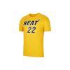 Earned Edition Miami Heat Crew Neck Letter Number Pullover Short Sleeve T-Shirt Men T-Shirts University-Gold DQ1571-739
