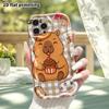 Phone Case: 2D Flat, Suitable for iPhone 18 17 16 15 14 13 12Pro Protective Case, Phone Decoration, Eating Cupcakes, Perfect Christmas and Halloween H