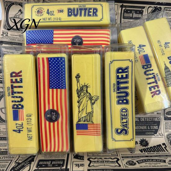Quetschspielzeug für Erwachsene Langsam aufsteigender Butterstiel Kneten Stressabbau Weiches TPR Sensorische Linderung Kinder Angst Dekompression Hand Mittlere Größe Kugel