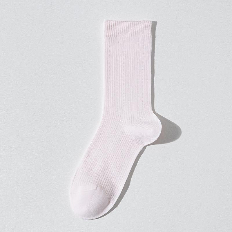 Women's Summer Thin Mesh Boneless Loose Mouth Month In The Tube Stack Socks