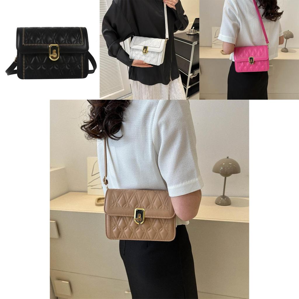 Fashionable Pu Leather Crossbody Bag For Women Stylish And Trendy Small Square Bag