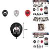 Skibidi Toilet Party Decoration Set Fun And Colorful Birthday Balloons Flags And Cake Toppers