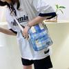 Fried Street Women's Bag Small Square Bag New Handbag Literary Plaid Sweet Shoulder Crossbody Bag