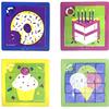 Unique Party 84769 - Jouets Pour Pochette Cadeau - Puzzles Coulissants - Paquet De 10 84769