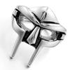 Vintage Goth Mf Doom Mask Adjustable Joint Ring For Men Gladiator Punk Egyptian Pharaoh Male Open Ring Jewelry