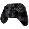 eXtremeRate PlayVital 3D Studded Xbox Series Controller Compatible Silicone Cover Skin with 6 Black Thumb Grip Soft Rubber Case Protector for Xbox