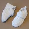 Children's white sneakers, new spring and autumn models, boys' non-slip breathable sneakers, girls' low-top school shoes, versatile baby shoes
