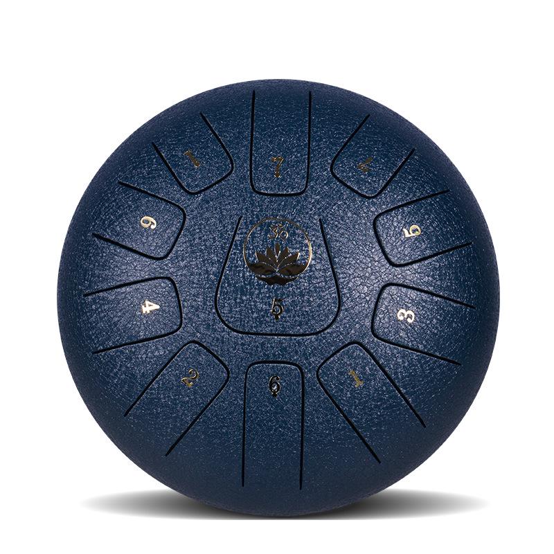 Éterický ocelový jazykový buben - 6/8/10/12/13/14 palcový Handpan perkusní nástroj.