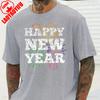 Unisexs 2026 Happy New Year Print TShirt Short Sleeve Casual Funny Outdoors Fashion High Quality Cotton Shortsleev Tee