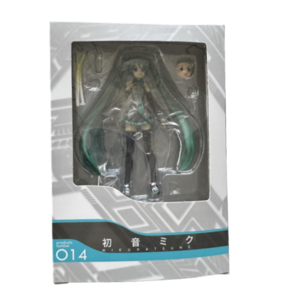1 Stück Hatsune Miku Serie Anime 15cm Figur Figma 014 Virtueller Sänger Schüttel Lauch Schönes Mädchen Miku Action Figur Schreibtisch Geschenk