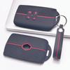 Key Case Cover for Renault Koleos Kadjar Megane Talisman Espace Captur Clio Scenic with Keychain Anti-Scratch Surface Shockproof Structure