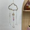Handmade Suncatcher Chandelier Hanging Rainbow Catcher Wind Chimes Pendant  Bedroom Balcony Patio