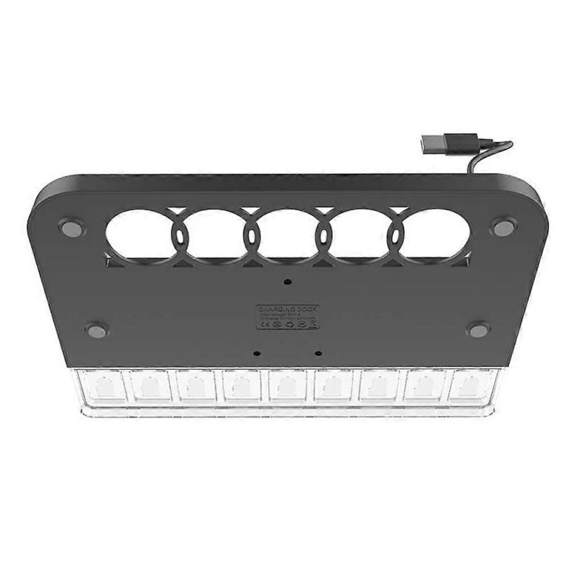 HBS-2804 For Nintendo Switch 2 Charging Dock 4 Joy-Con Controller Charger Base with RGB Light