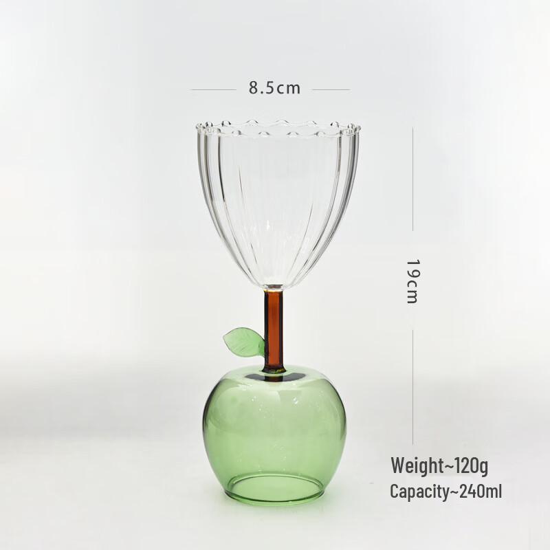 

Creative Champagne Wine Cocktail Fruit Glass