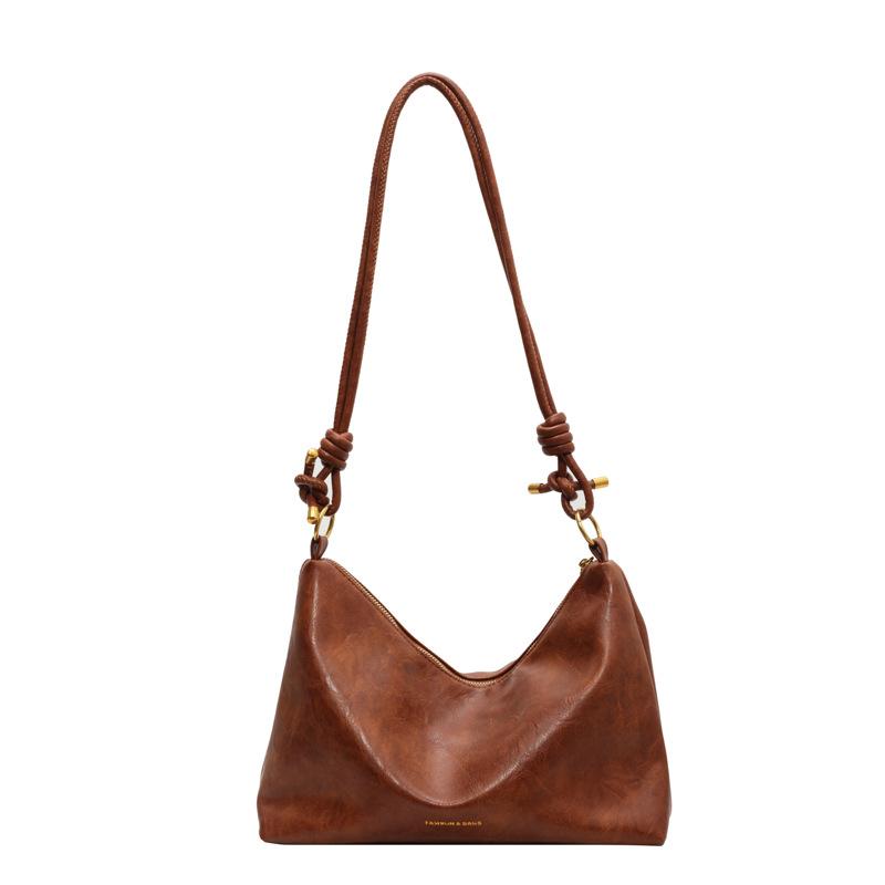 Large-capacity Bag Women's 2025 Spring New Shoulder Armpit Bag Autumn and Winter Niche Fashion Simple Messenger Tote Bag