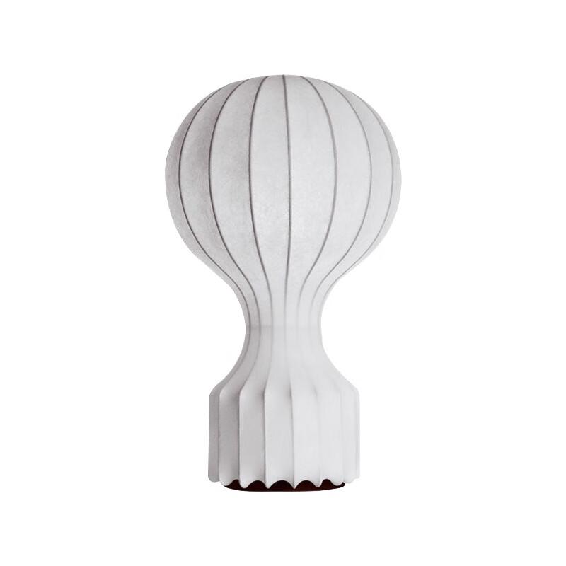 Helle Pilz-Tischlampe