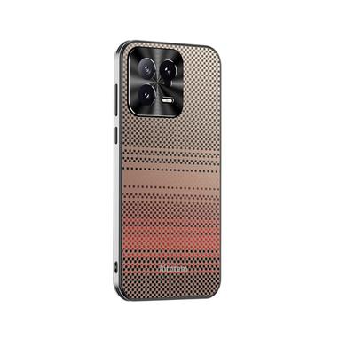 Suitable for Xiaomi 13pro Phone Case Airbag Drop Protection, Xiaomi 15 Full Package 14ultra Sunset Woven Fiber Case