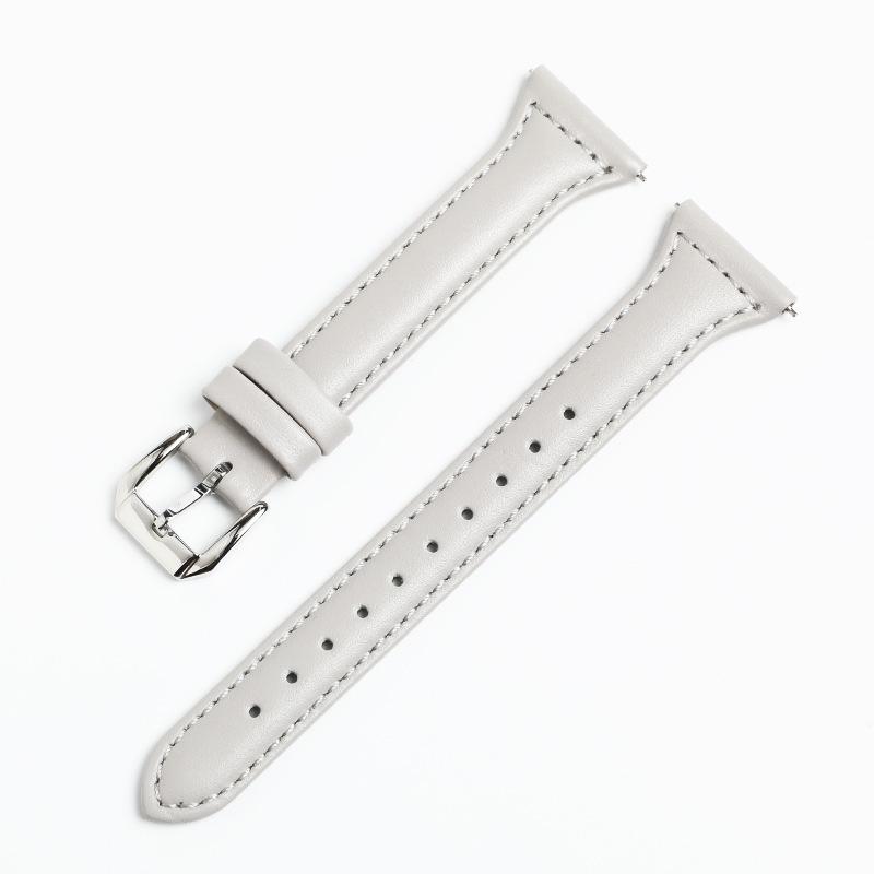 Suitable for Huawei Apple Universal Leather Strap Tide Brand 22mm Leather Strap Small Waist