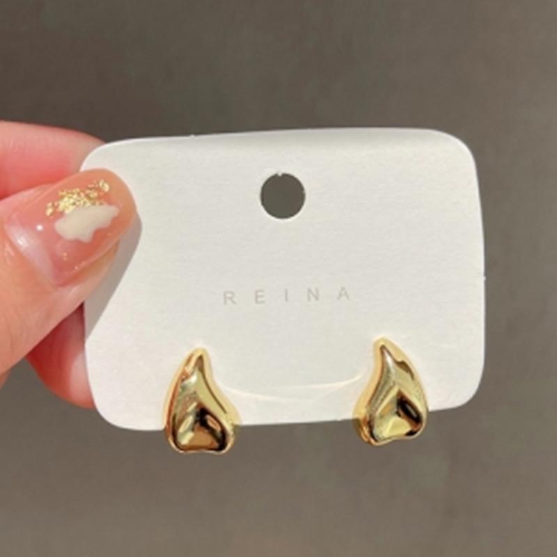 Sweet Girl Earrings Sales Korean Version Irregular Niche Design Able Foreign Earrings Unique Earrings