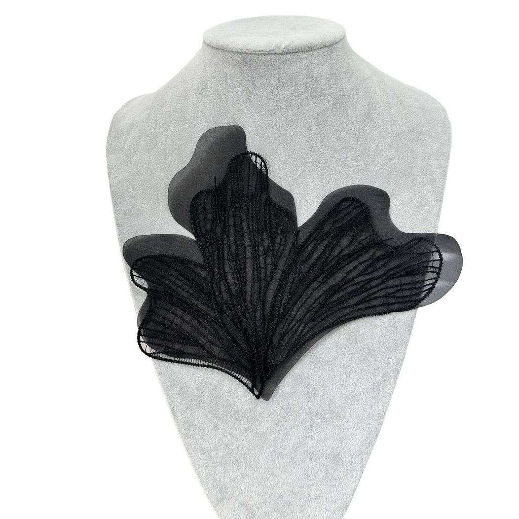 Organza Embroidery Cloth Applique Petal Applique Diy Accessories Shirts Wool Clothing Accessories Accessories