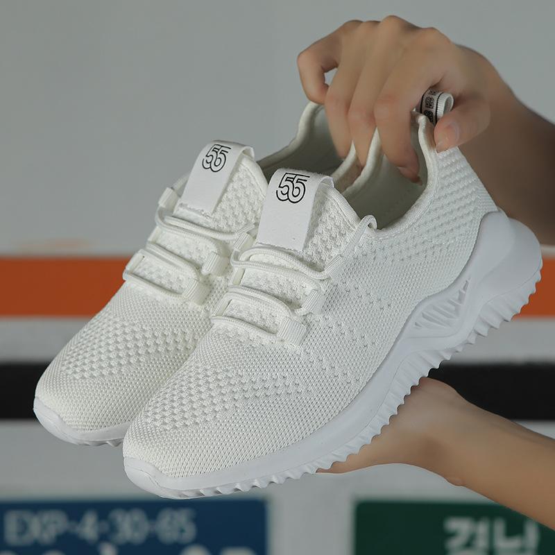 

Spring and Autumn new lightweight sports running shoes mesh elastic casual shoes trendy shoes 42