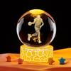 Durant Crystal Moon Music Box Night Light Ornament
