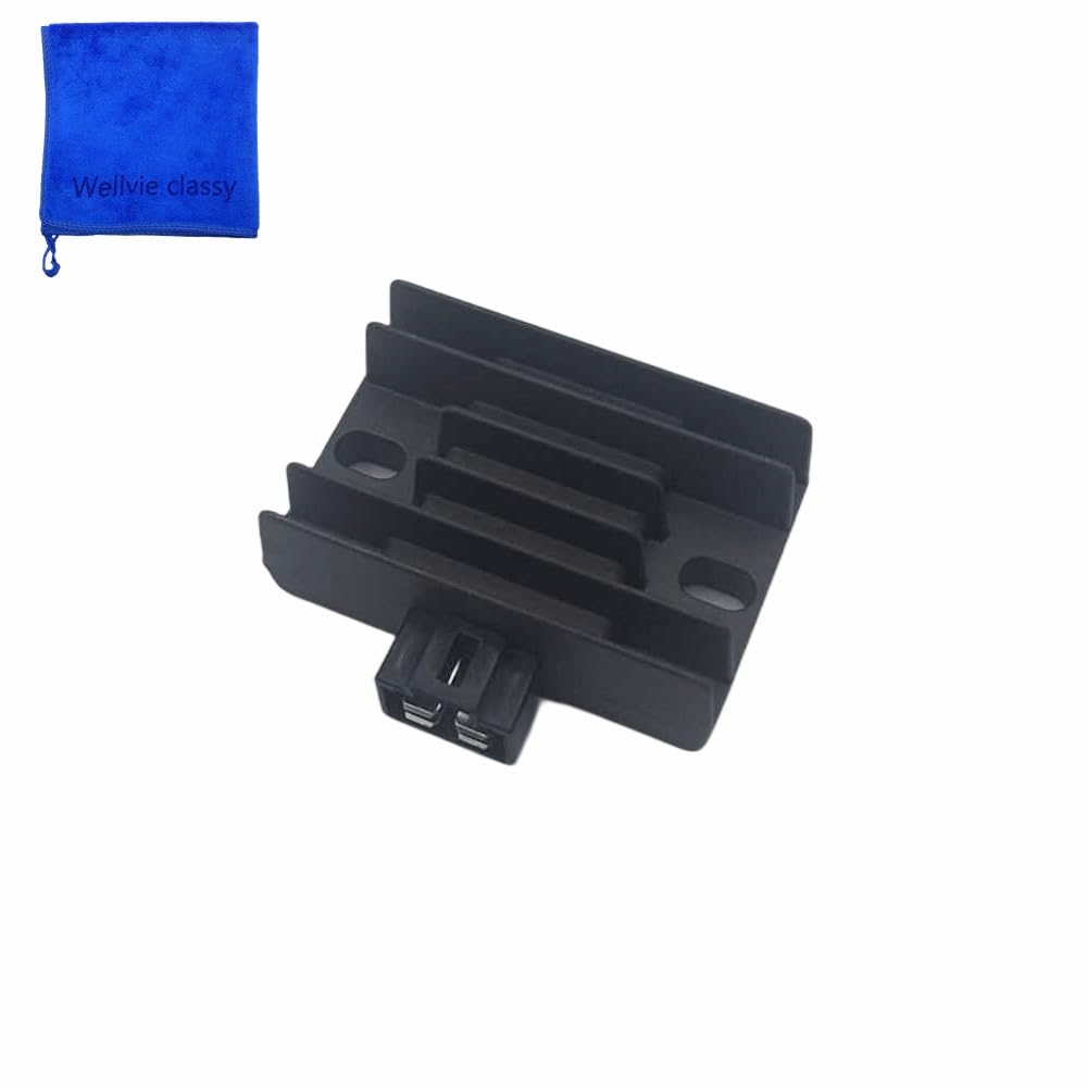 

Wellvie Стильный мотоциклетный регулятор/выпрямитель 2GS-H1960-00 54B-H1960-00 для Yamaha YS125, YS150, YBR150 и YZF R15 [Импортный]