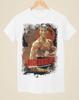 Kickboxer - Tricou Unisex Alb Inspirat din Afișul Filmului