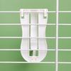 Bird Veggie Clip Holder Easy Install Chew Toy Parrot Cage Accessories Carrot Leafy Greens Feeder Durable Plastic Bird Supplies
